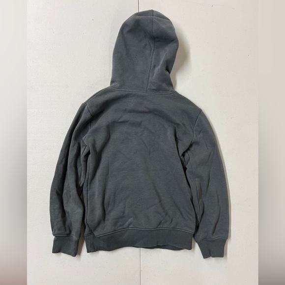 Under Armour Kid’s Dark Gray Hoodie with Yellow Logo - Picture 2 of 3